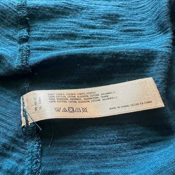 Anthropologie - E by Eloise blue blouse with crochet sleeves - Picture 6 of 6